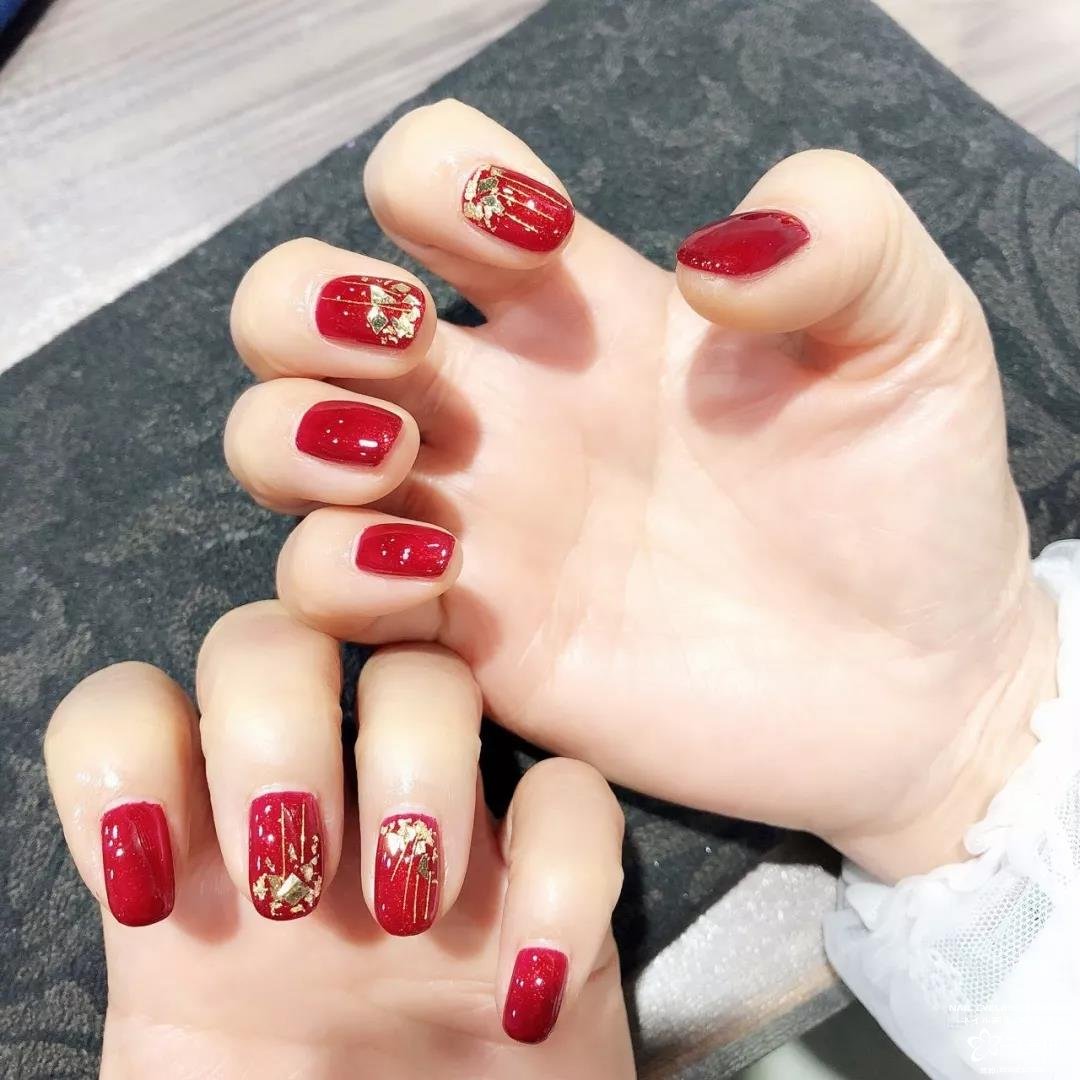 適合春節(jié)做的美甲