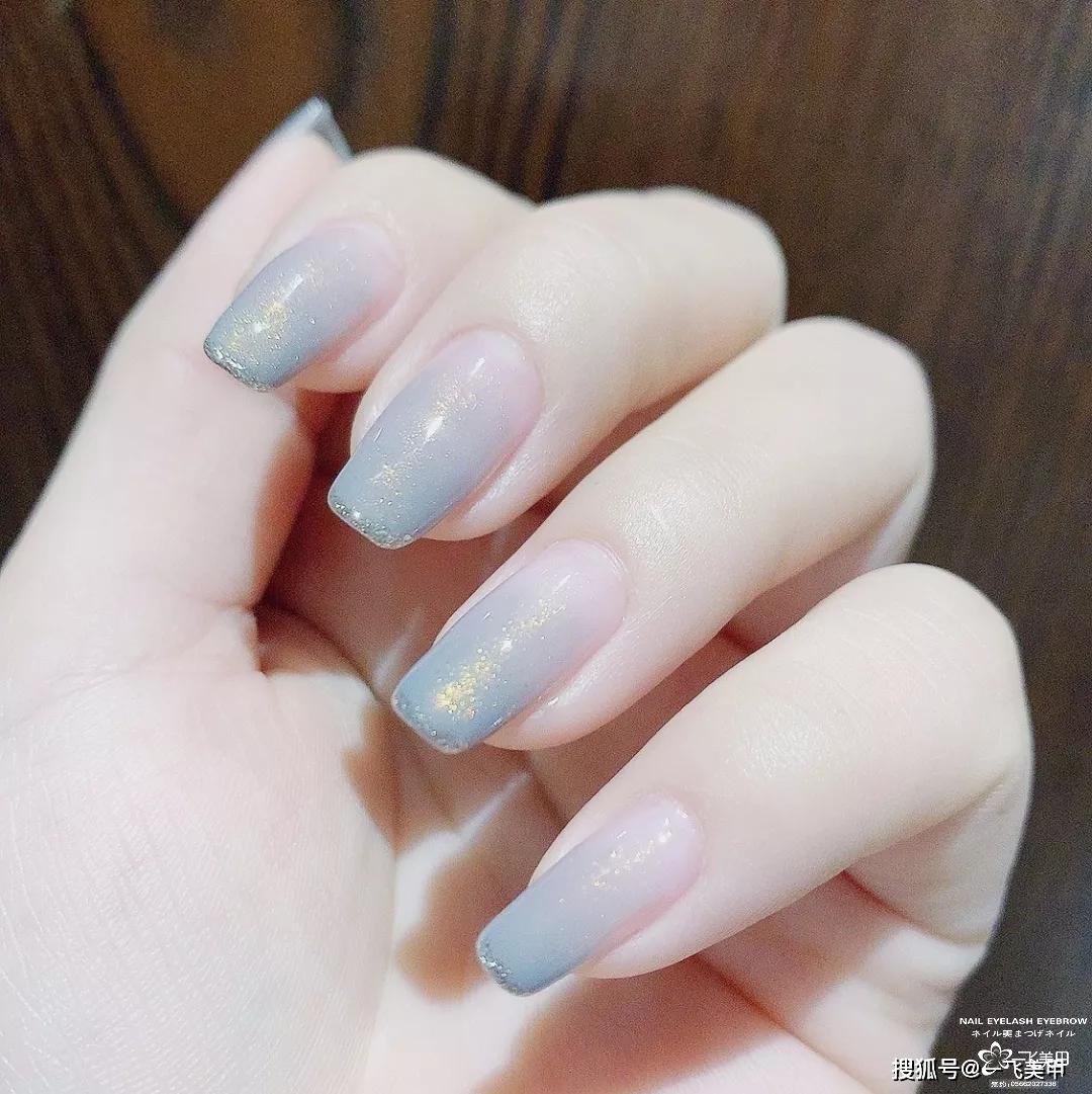 初春做漸變美甲，真的很美~