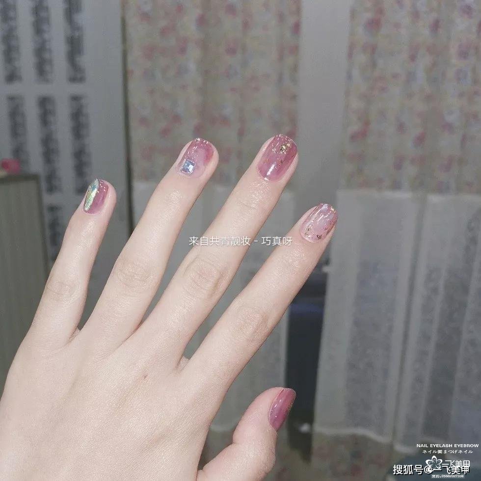 初春做漸變美甲，真的很美~