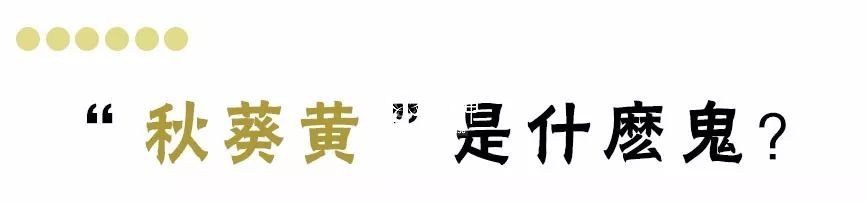 春天就是要 “ 搞黃色 ”??！