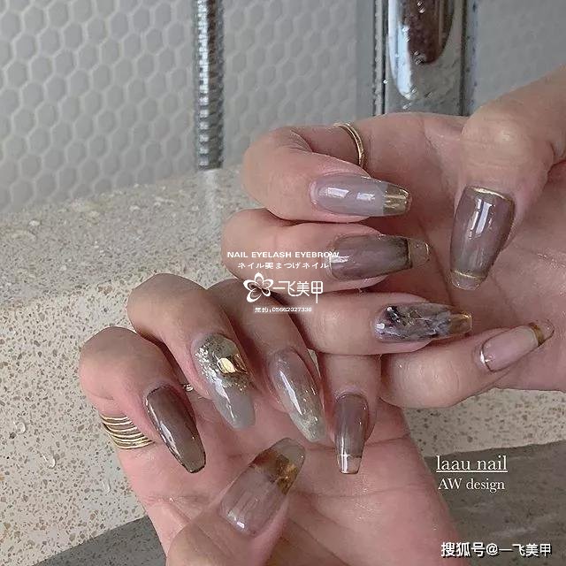 小眾而又顯高級(jí)的日系澀味美甲