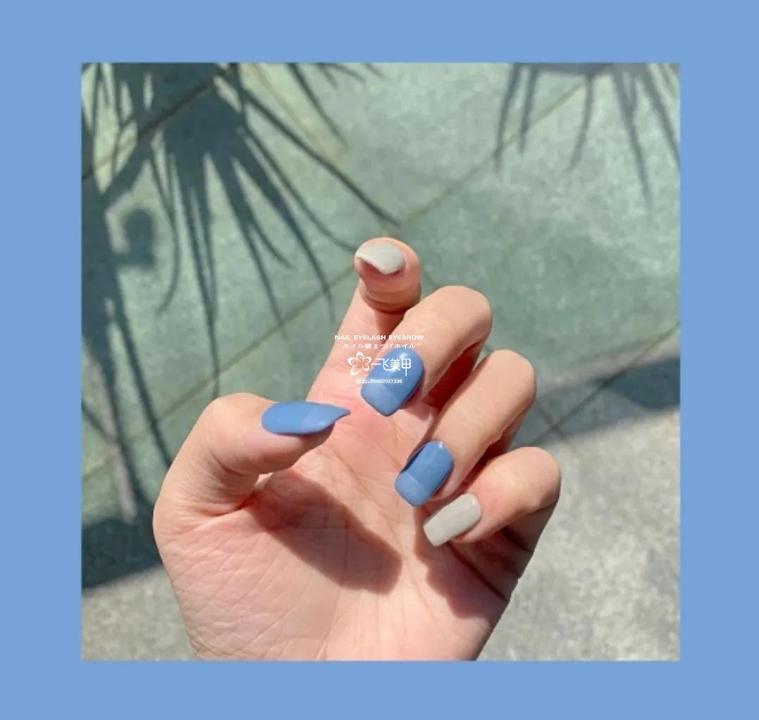 絕美半磨砂法式甲，真的愛(ài)了