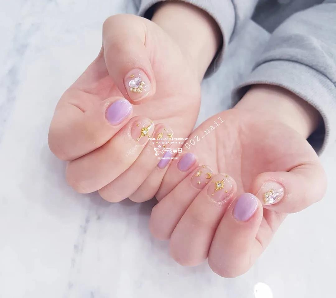 美少女戰(zhàn)士美甲，少女心炸裂了