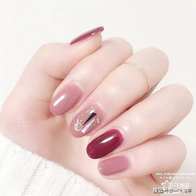 超仙氣的透感碎玻璃美甲，誰做誰美