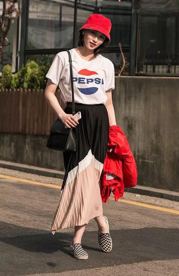百褶裙那么美，怎么搭配才能顯瘦又好看？