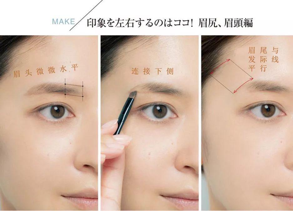 眉毛怎么都畫不好？你需要新手化妝專屬的畫眉教程！