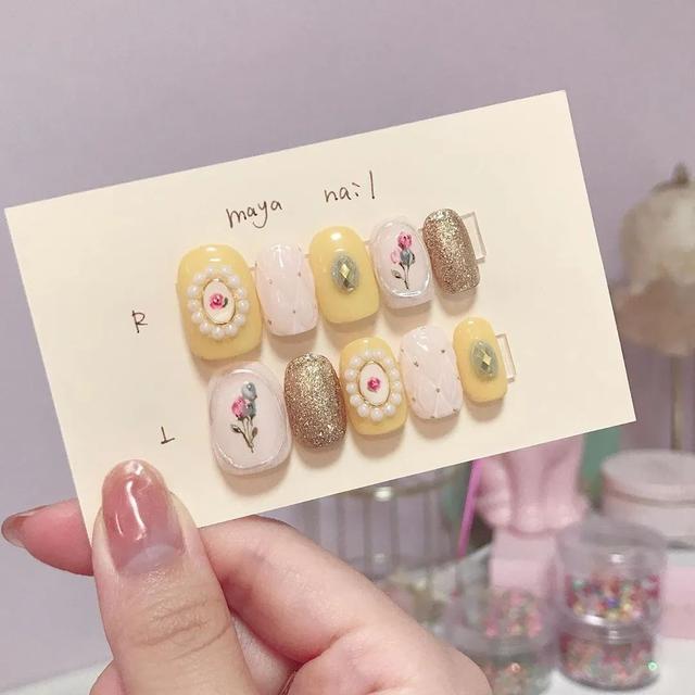 古典宮廷風(fēng)美甲，第一眼就被驚艷了