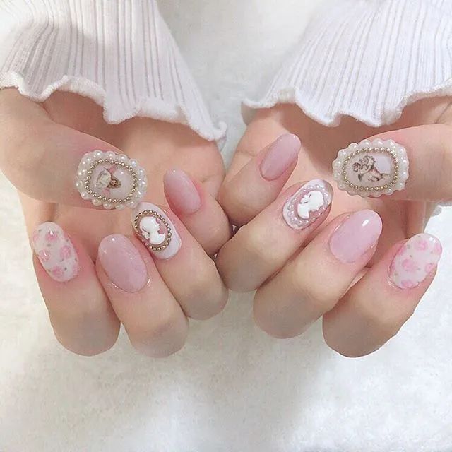 復(fù)古風(fēng)美甲真的絕了！誰(shuí)做誰(shuí)高級(jí)！