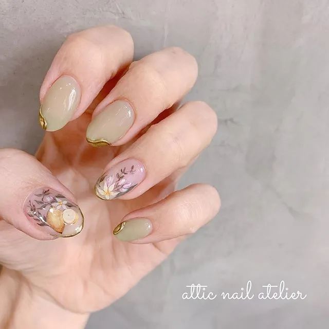 復(fù)古風(fēng)美甲真的絕了！誰(shuí)做誰(shuí)高級(jí)！