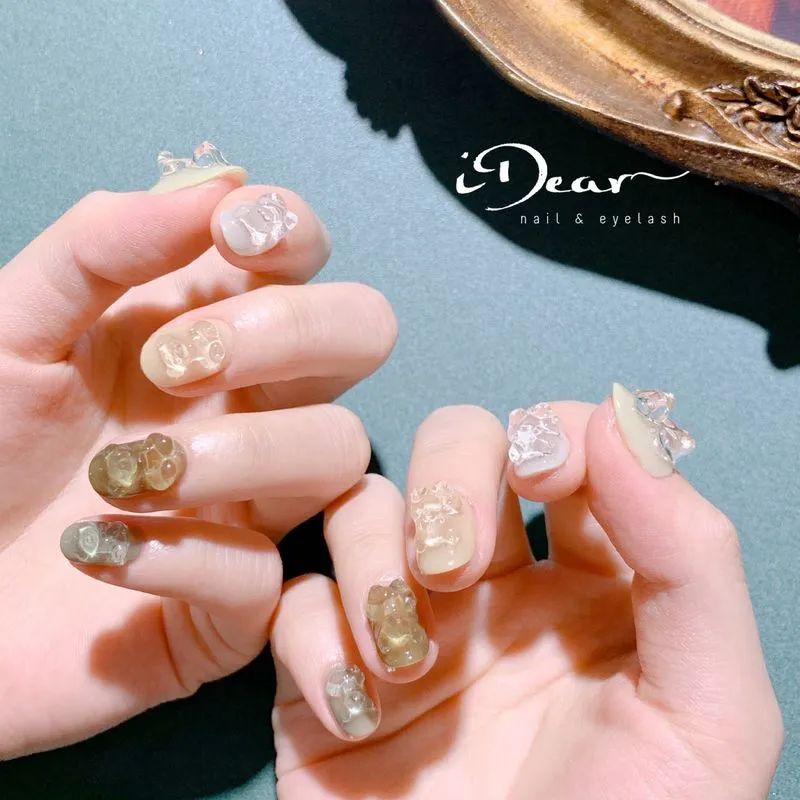 小熊軟糖美甲？可愛(ài)瘋了