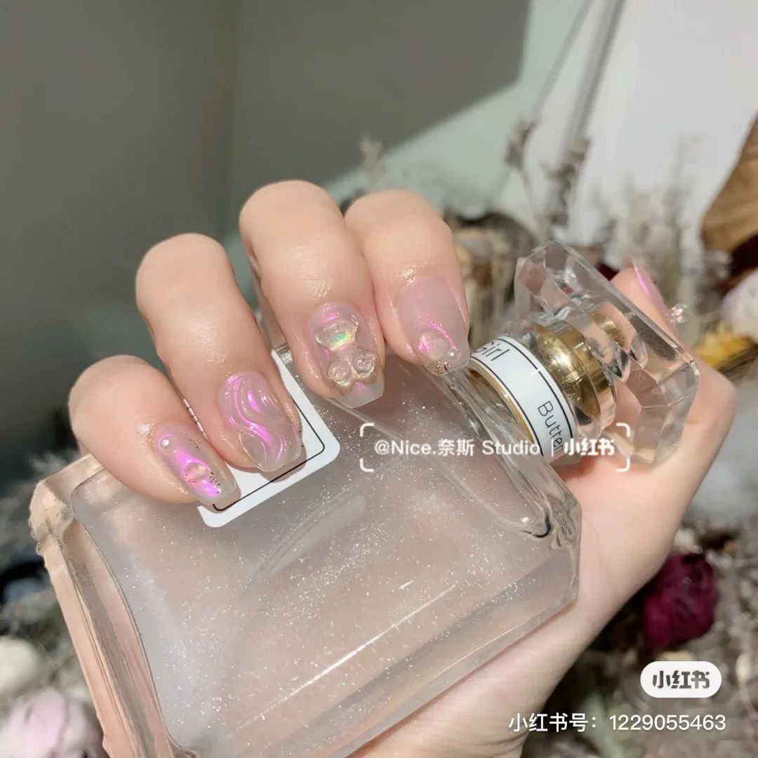 小熊軟糖美甲？可愛(ài)瘋了