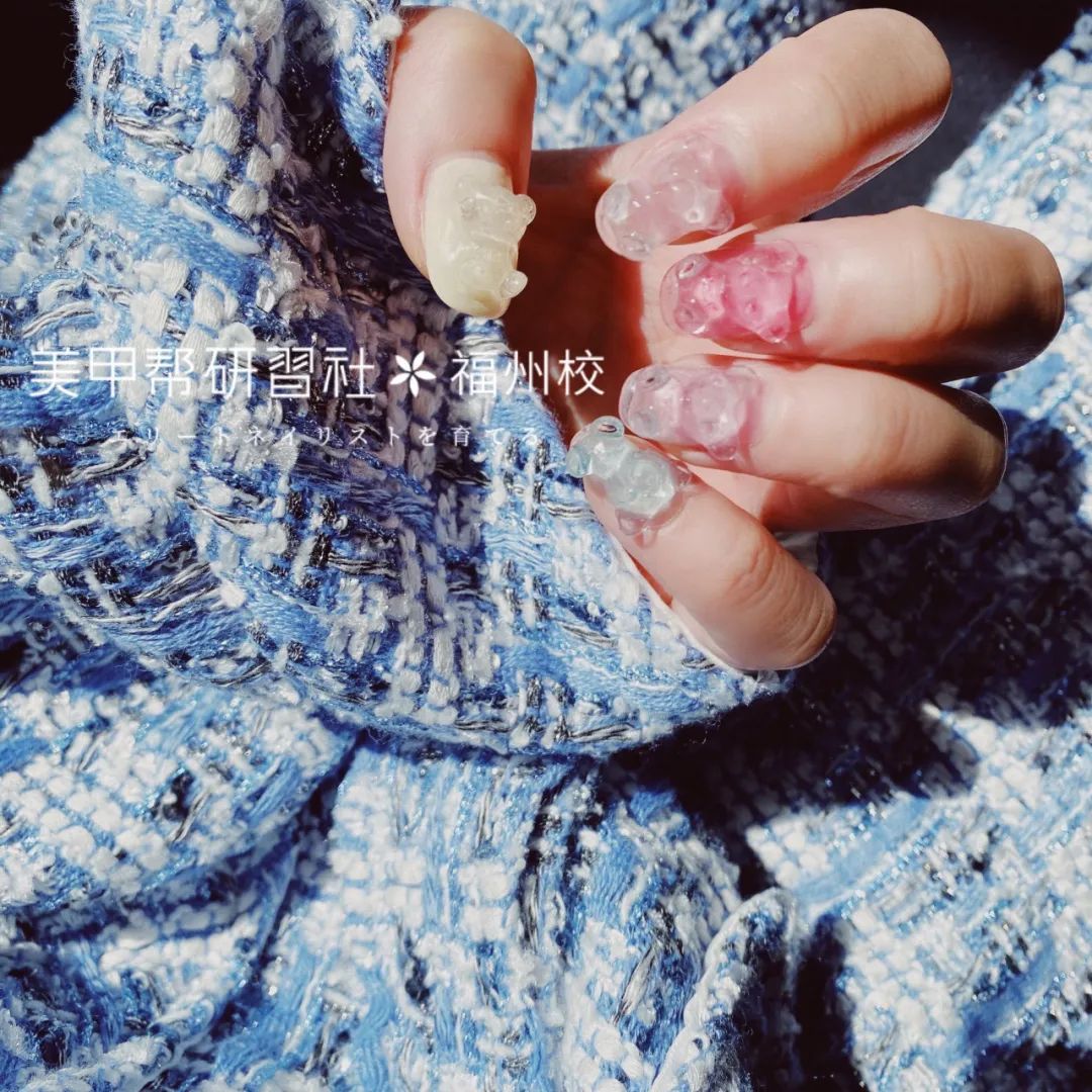 小熊軟糖美甲？可愛(ài)瘋了