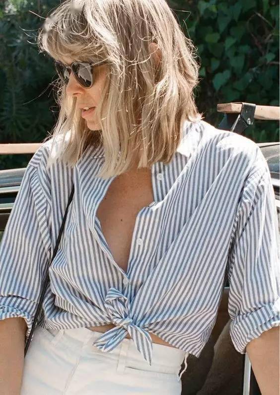 普通衣服的高級(jí)穿法：衣服“打個(gè)結(jié)”才時(shí)髦！