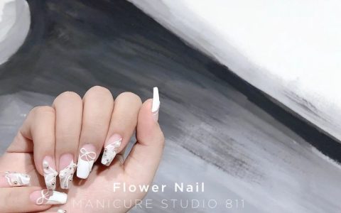 干凈又簡約，白色系美甲最百搭