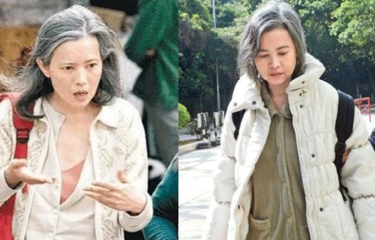 54歲藍(lán)潔瑛近照曝光，滿臉皺紋面容蒼老