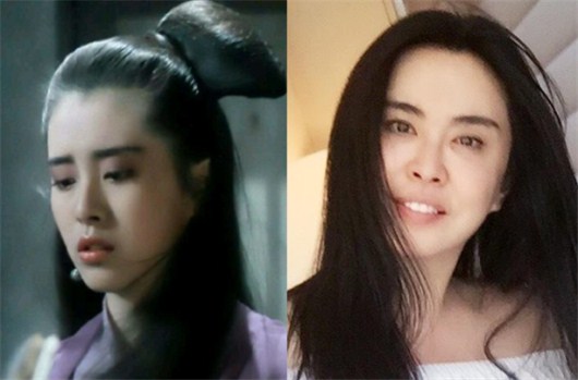 54歲藍(lán)潔瑛近照曝光，滿臉皺紋面容蒼老