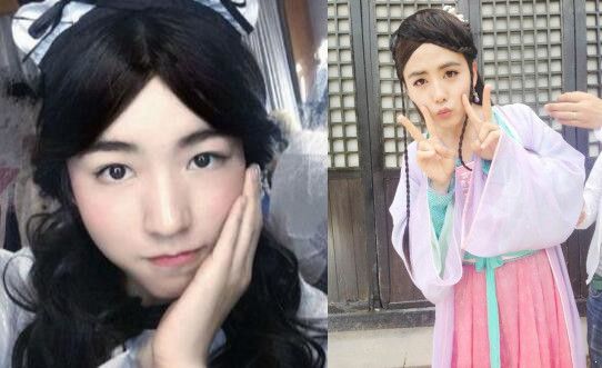 劉昊然女裝竟撞臉楊冪，男星妖起來女星通通靠邊站