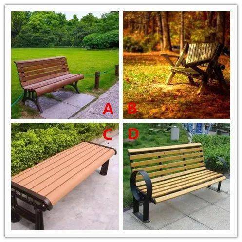 你想坐哪個(gè)公園長(zhǎng)椅上，測(cè)你能否和喜歡的人走到最后