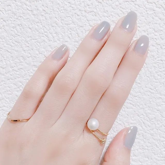 永不過時(shí)的極簡(jiǎn)純色甲 好看又大氣