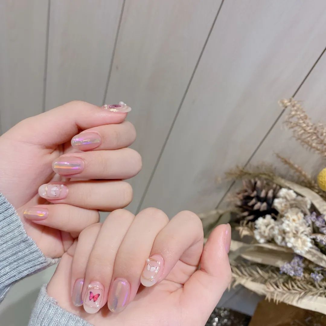 壓箱底的仙女系美甲，實(shí)在太美啦