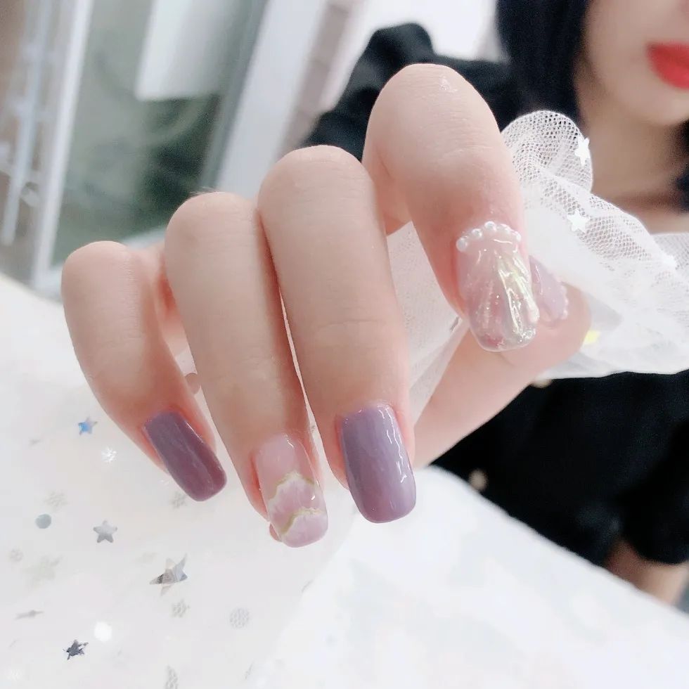 超溫柔的新娘甲，拍婚紗照最合適！