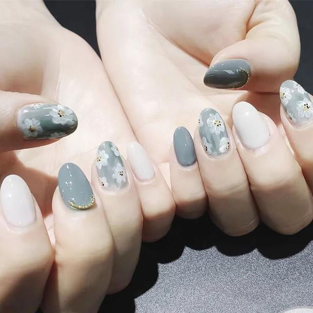 又復(fù)古又有國風(fēng)的美甲款式，大愛太美了