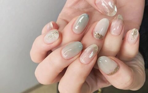 讓人心動的溫柔日系美甲，太仙了