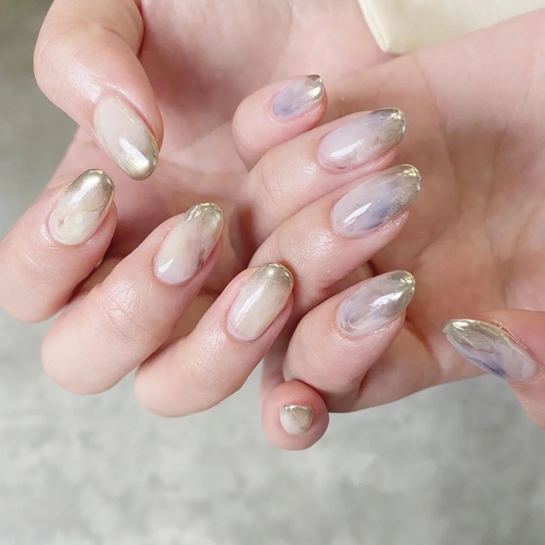 讓人心動(dòng)的溫柔日系美甲，太仙了