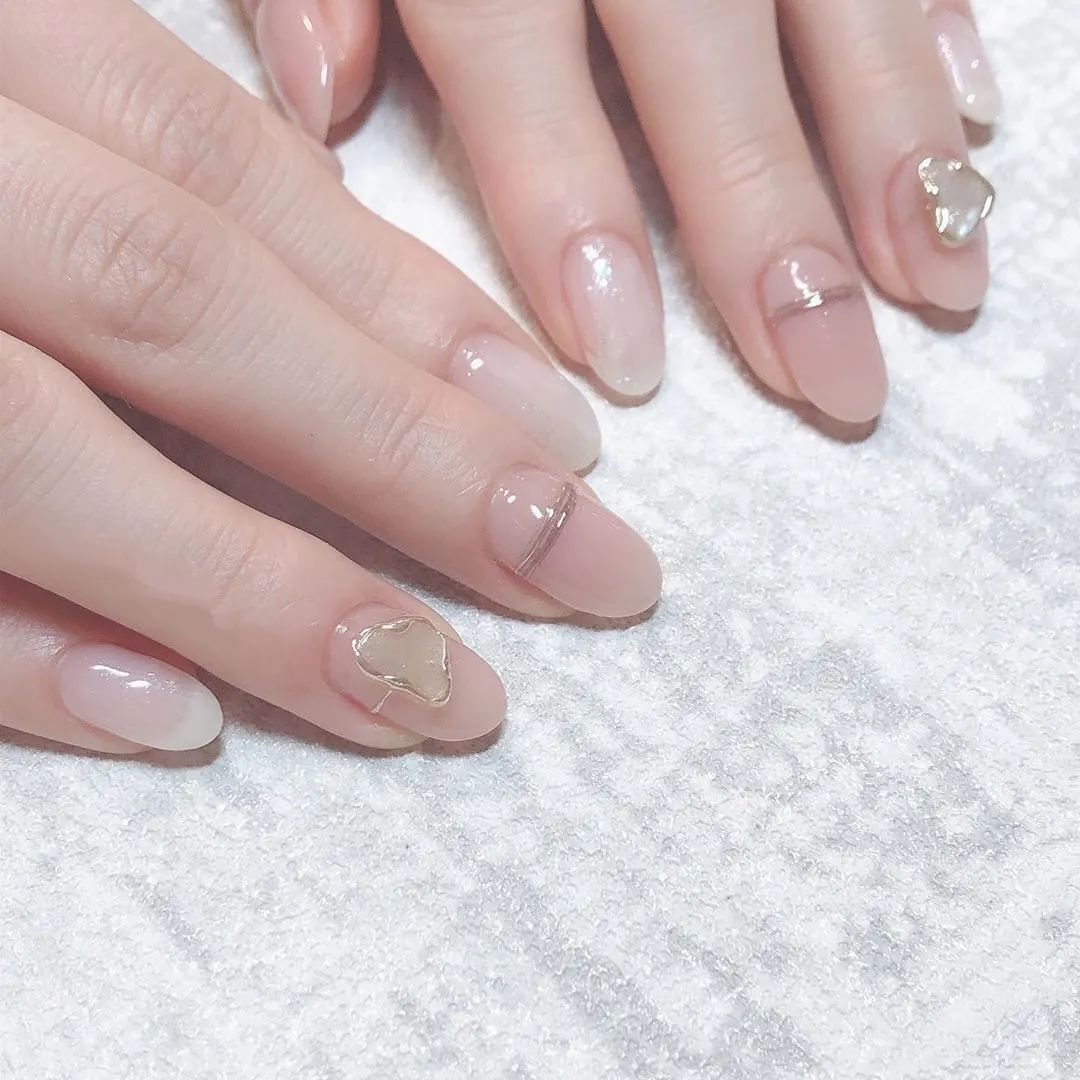 讓人心動(dòng)的溫柔日系美甲，太仙了