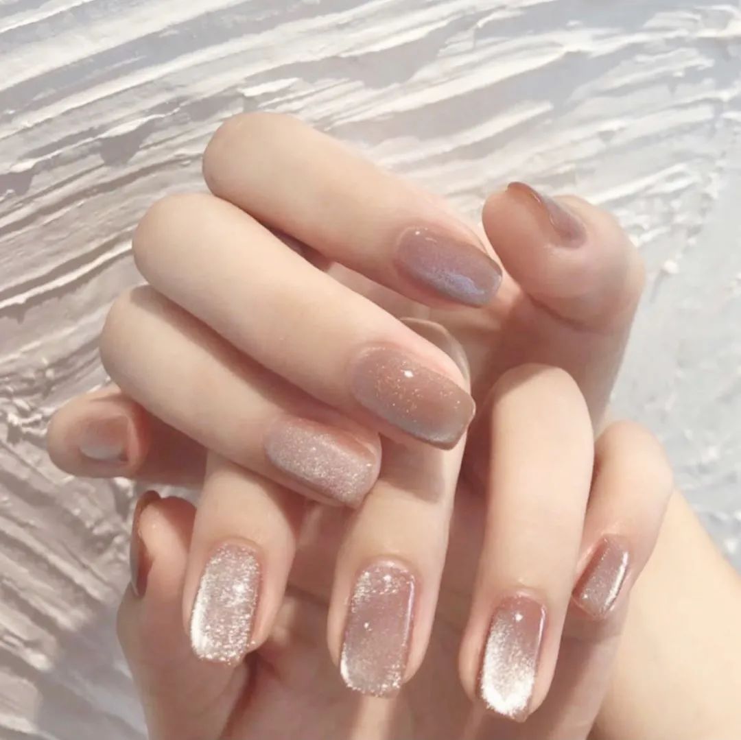 讓人心動(dòng)的溫柔日系美甲，太仙了