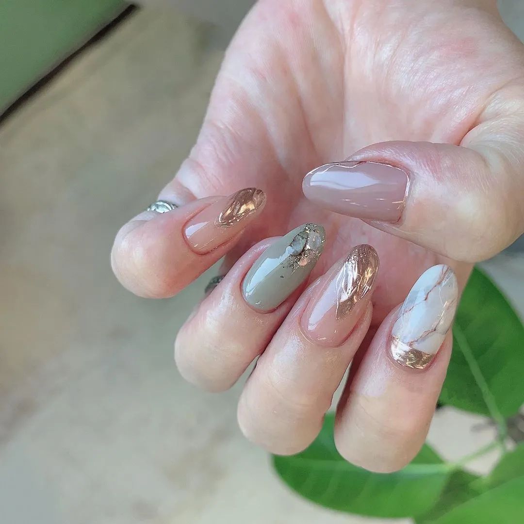 讓人心動(dòng)的溫柔日系美甲，太仙了