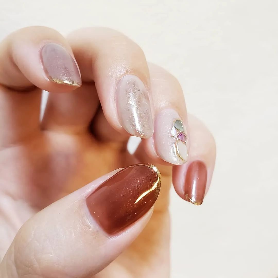讓人心動(dòng)的溫柔日系美甲，太仙了