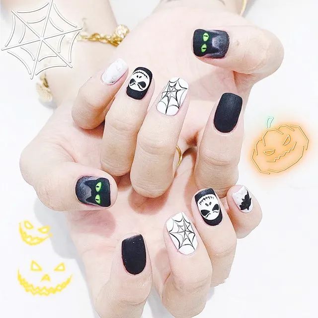 來咯！來咯！它來咯！萬圣節(jié)主題美甲來啦！