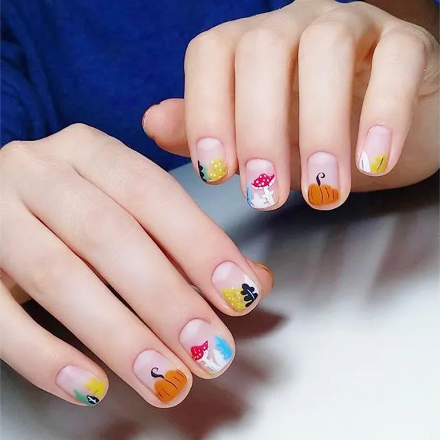 來咯！來咯！它來咯！萬圣節(jié)主題美甲來啦！