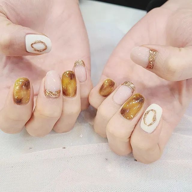 最近很火的宮廷風(fēng)美甲，太復(fù)古了！
