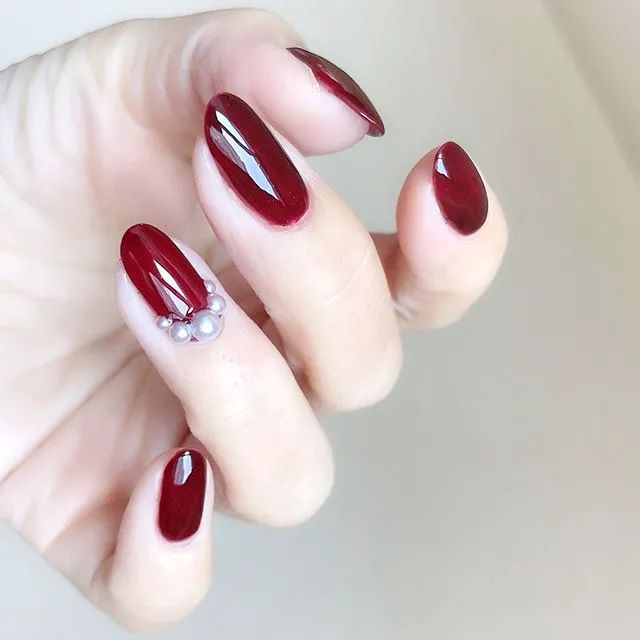 適合過年的80款紅色系美甲！旺運(yùn)又喜慶！