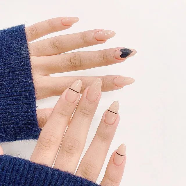 既高級也簡約而且還不花哨的INS風美甲