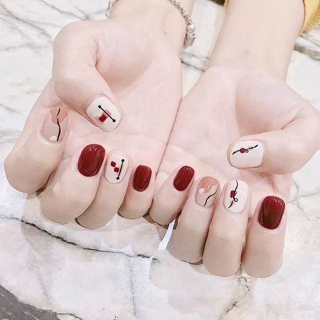 適合過年的80款紅色系美甲！旺運又喜慶！