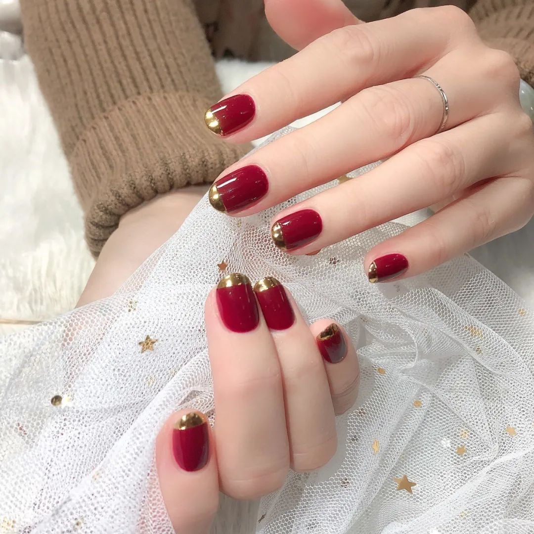 適合過年的80款紅色系美甲！旺運(yùn)又喜慶！