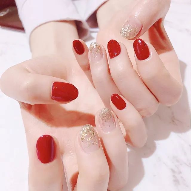 適合過(guò)年的80款紅色系美甲！旺運(yùn)又喜慶！