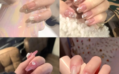 輕奢日式美甲，精致仙女必做的美甲款式