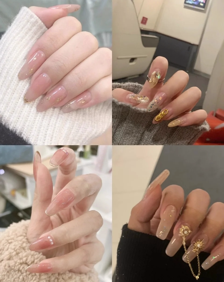 輕奢日式美甲，精致仙女必做的美甲款式