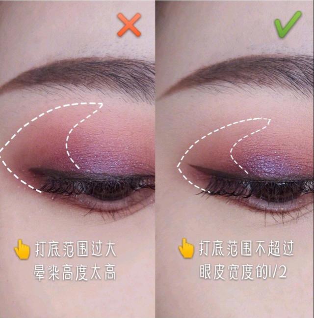 新手化眼妝誤區(qū)，新手畫眼影的3大誤區(qū)