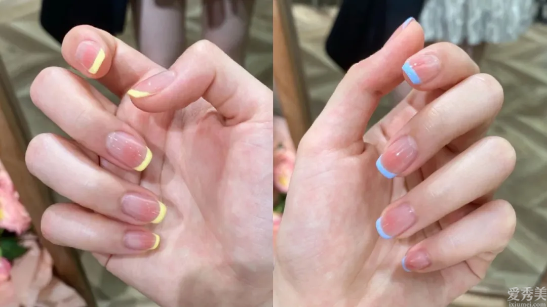 不容易撞款的法式美甲，簡易大方，藝術(shù)創(chuàng)意感十足