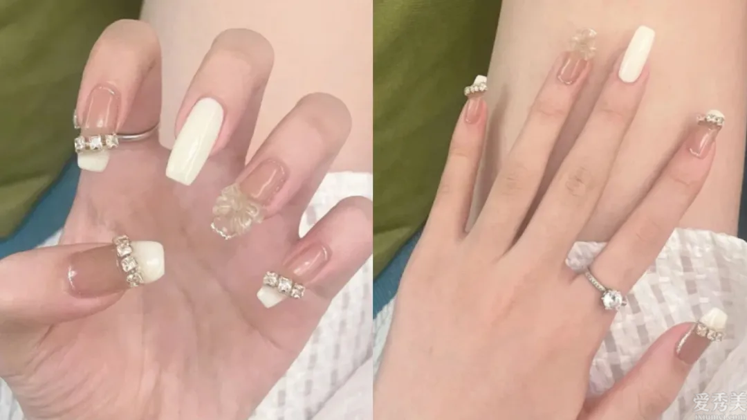 不容易撞款的法式美甲，簡易大方，藝術(shù)創(chuàng)意感十足