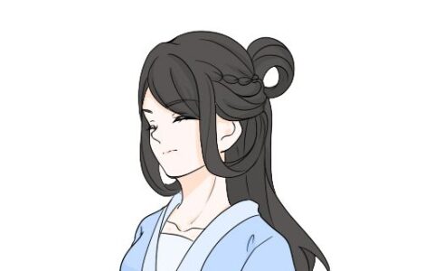 漢服簡單的發(fā)型