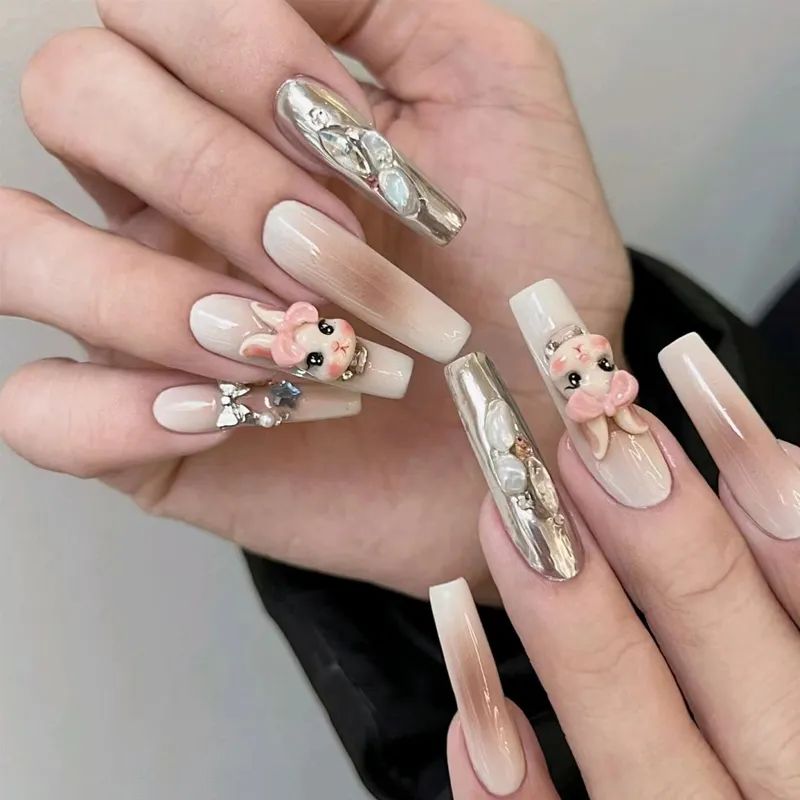 初秋美甲，就應該這樣仙仙玉玉的