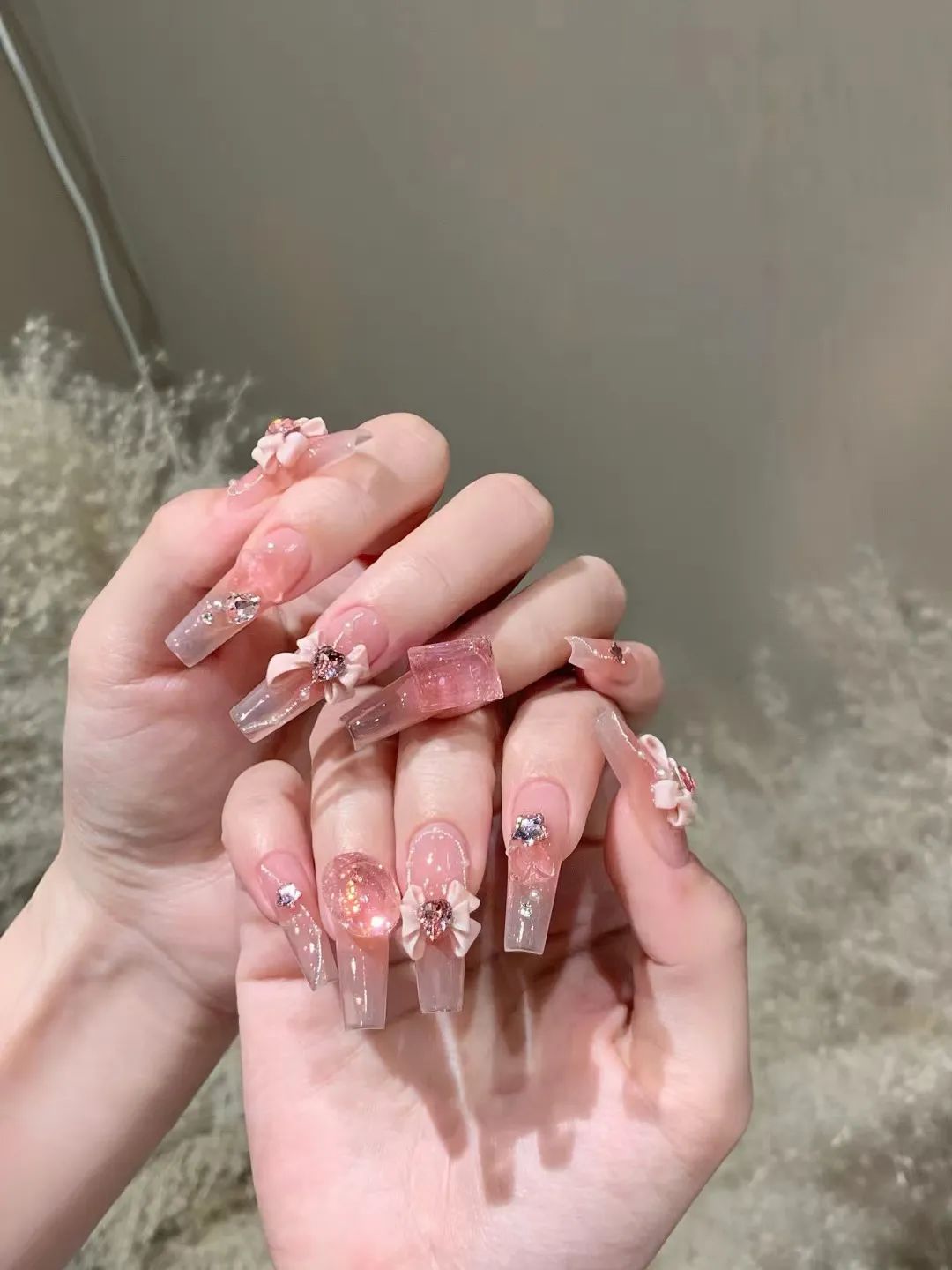 初秋美甲，就應該這樣仙仙玉玉的