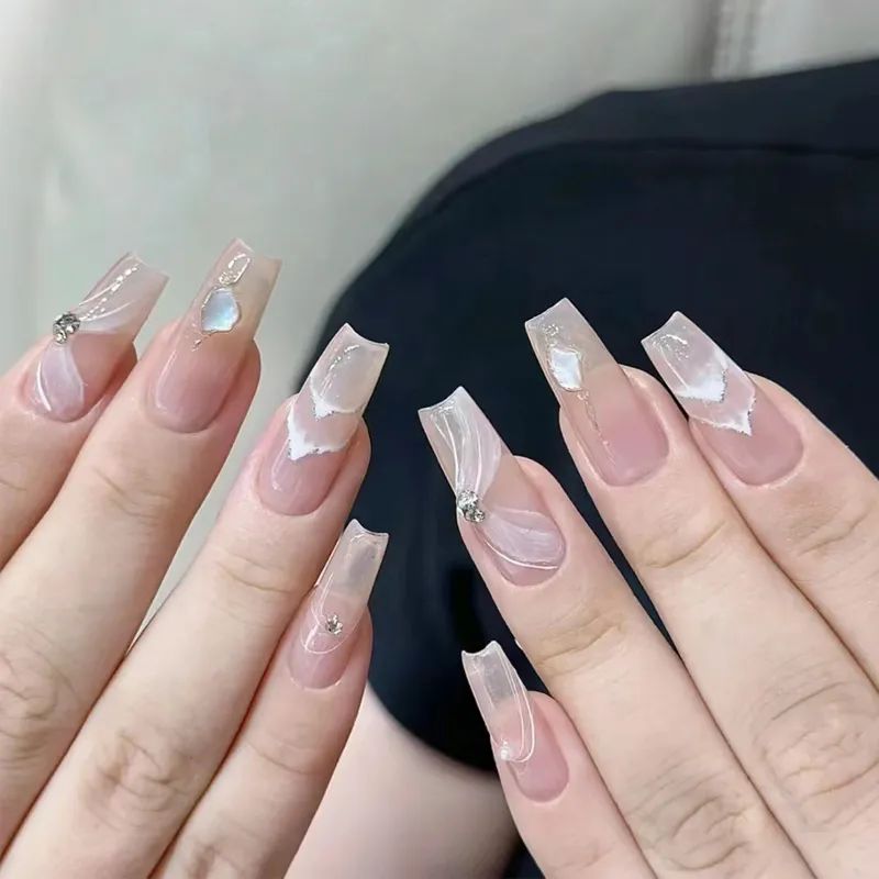 初秋美甲，就應該這樣仙仙玉玉的